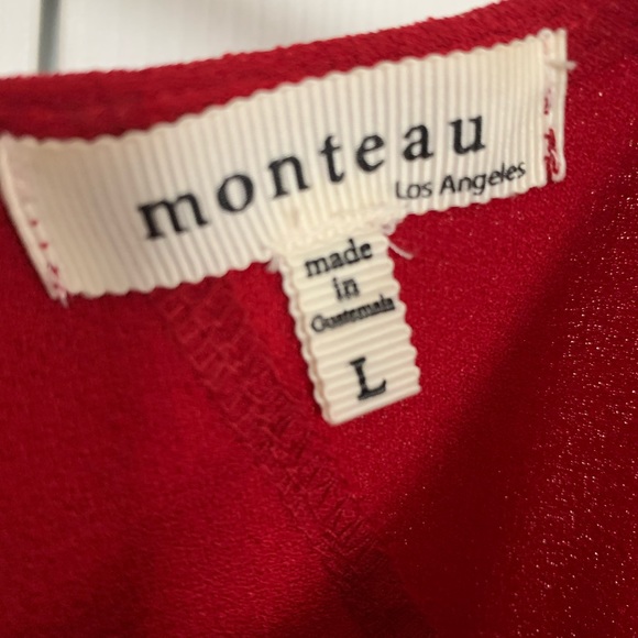 Beautiful Red Dress Size L - Picture 3 of 5